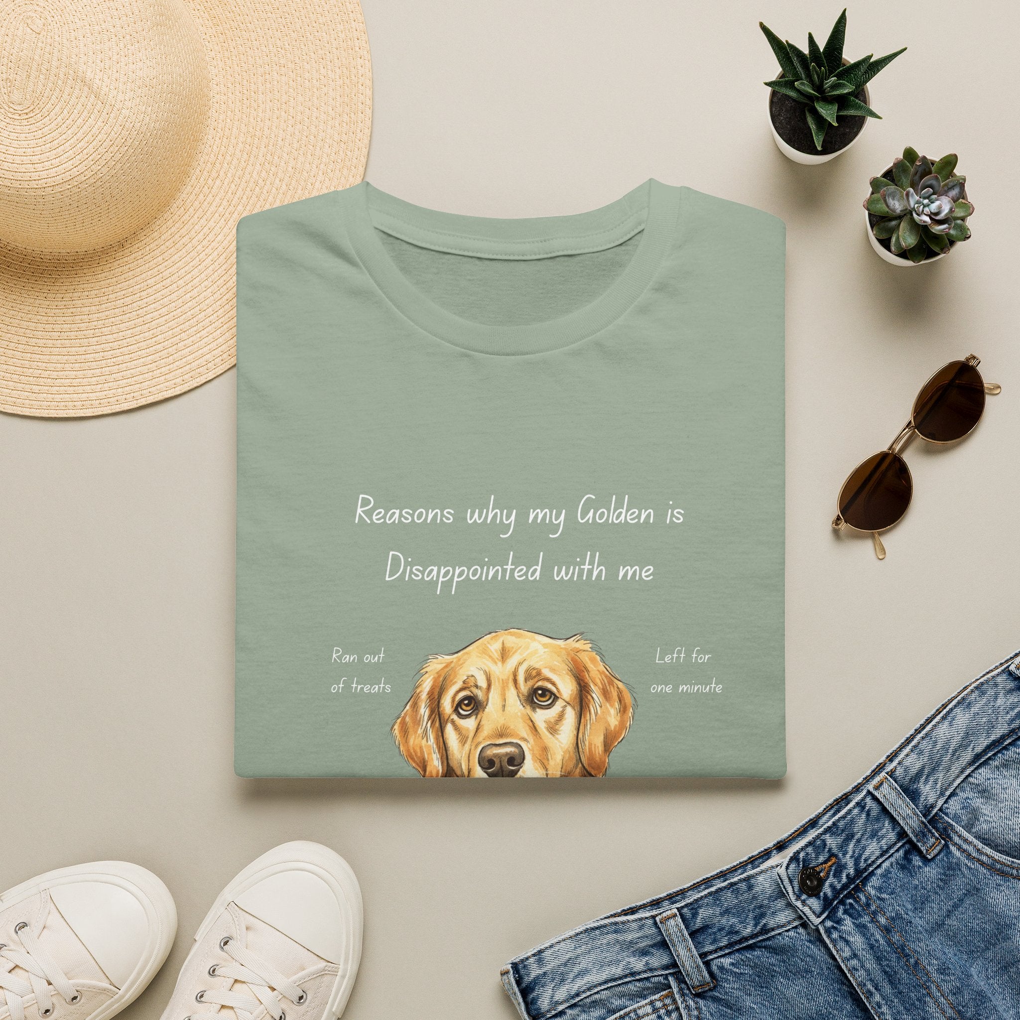 Disappointed Golden T-Shirt