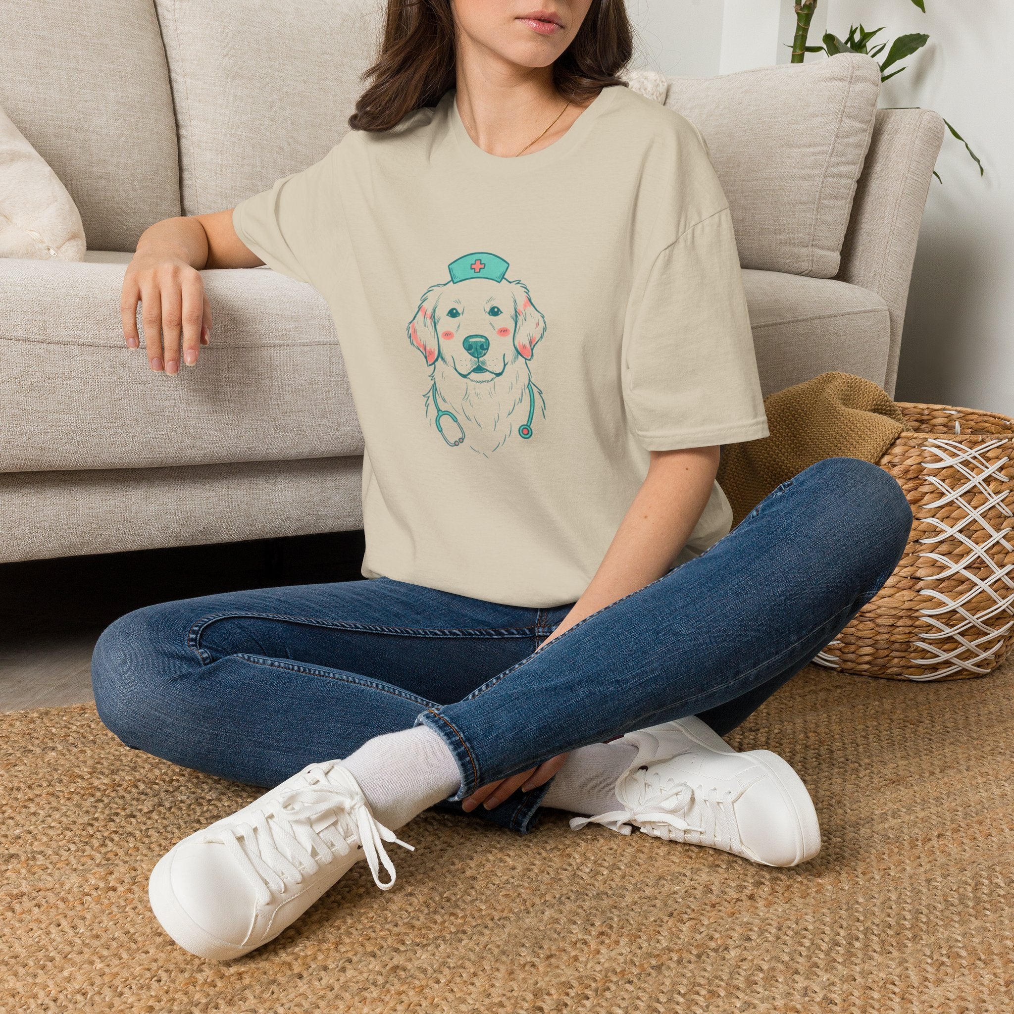 On Duty Nurse Golden T-Shirt