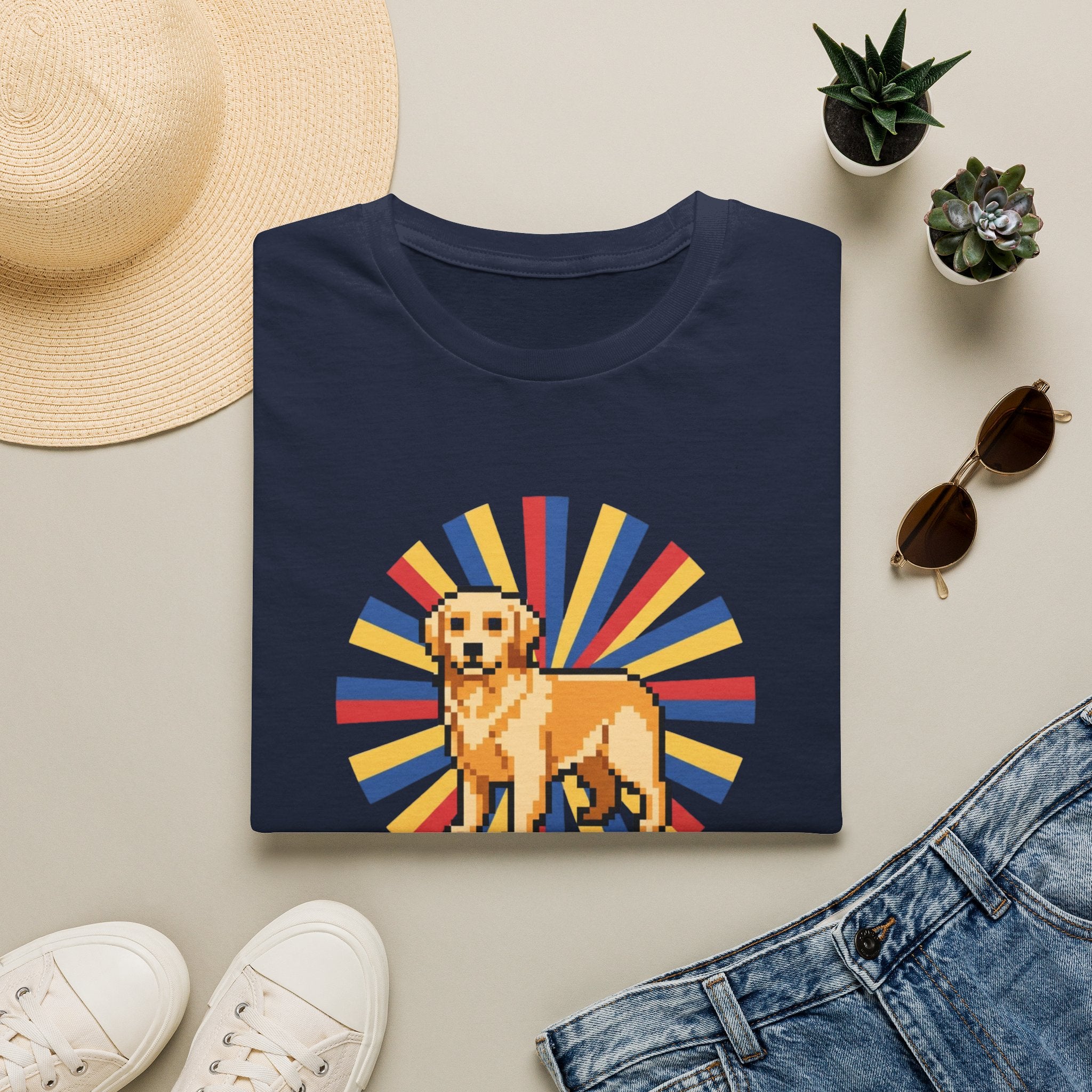 Pixel Golden T-Shirt