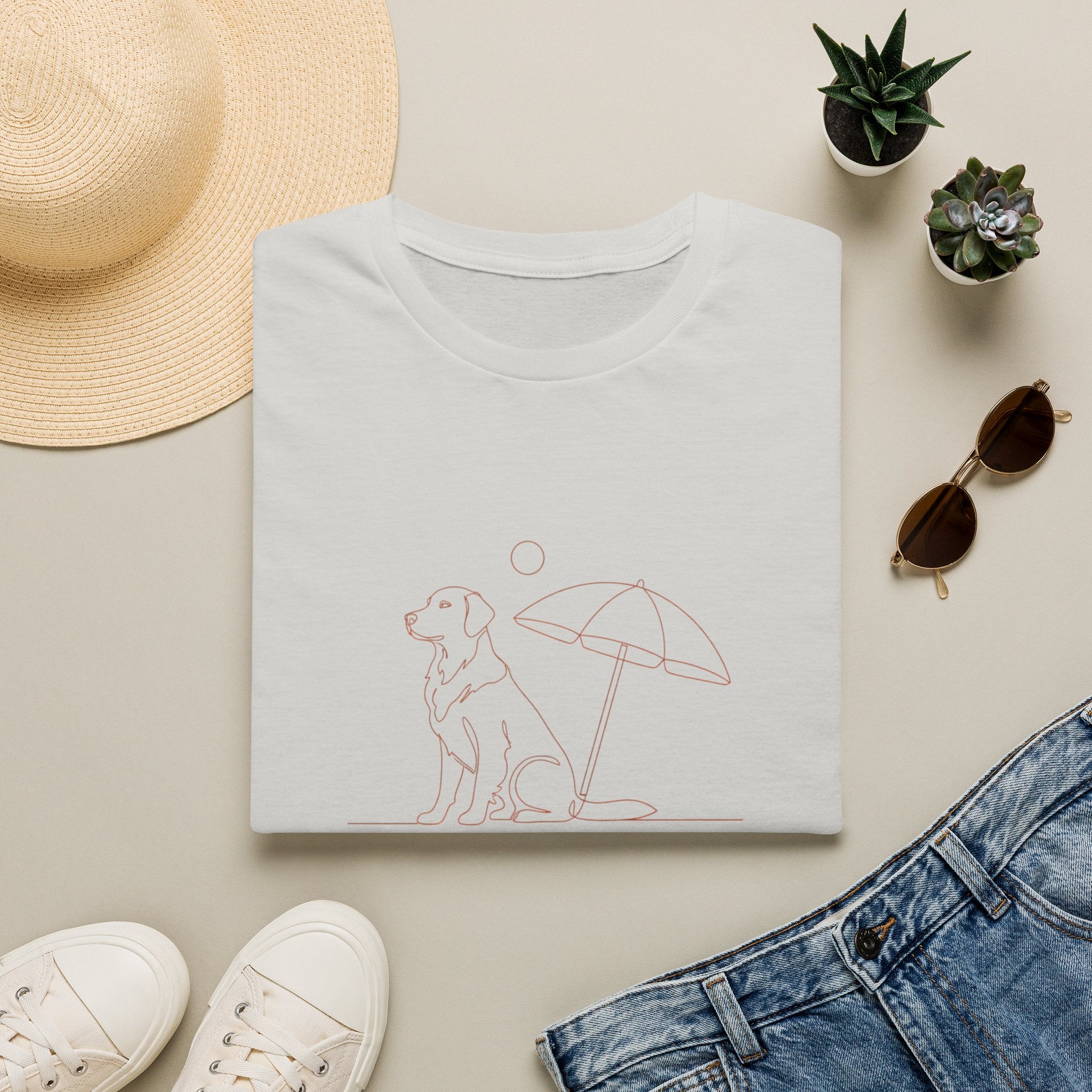 Beach Golden T-Shirt