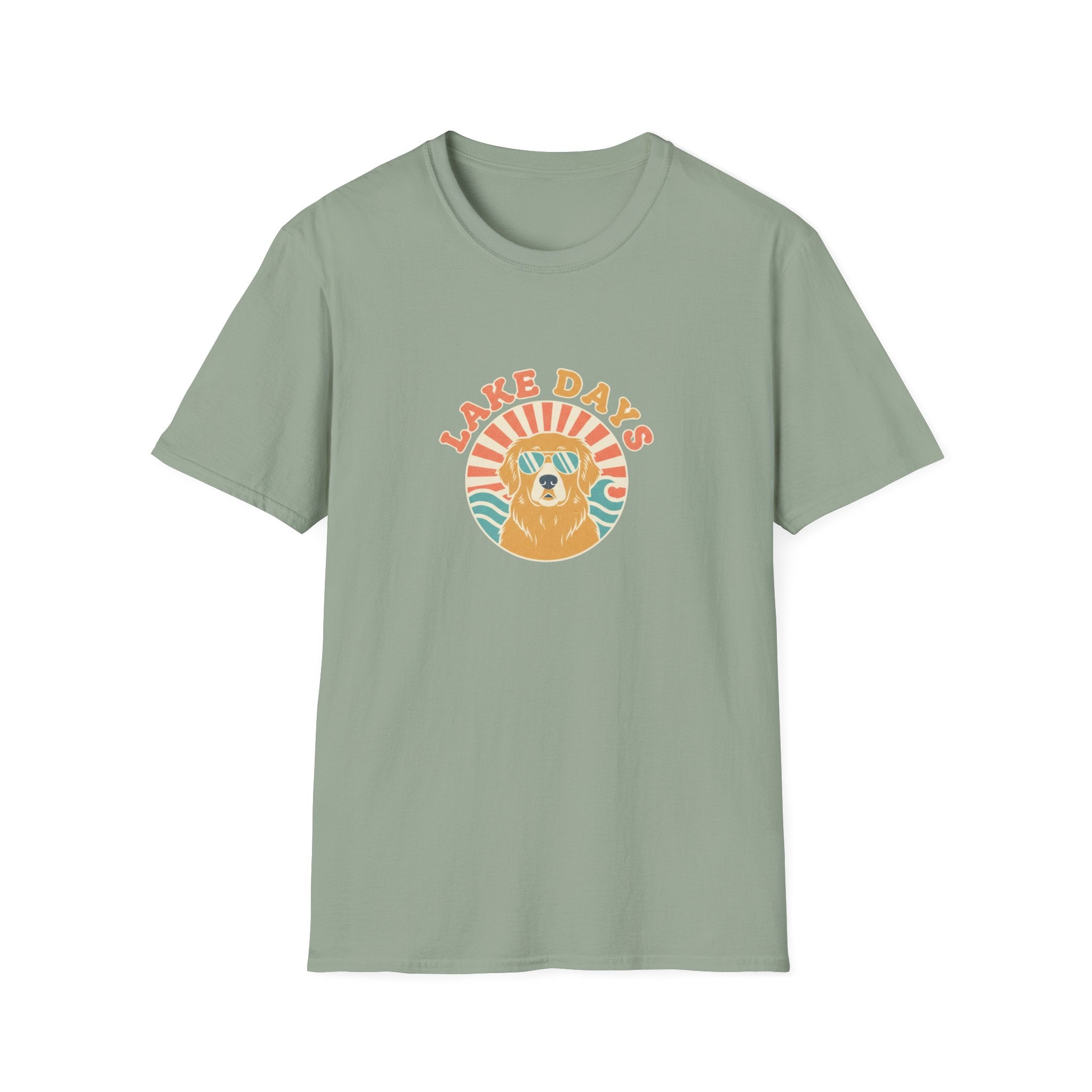 Retro Sunny Lake Days T-Shirt