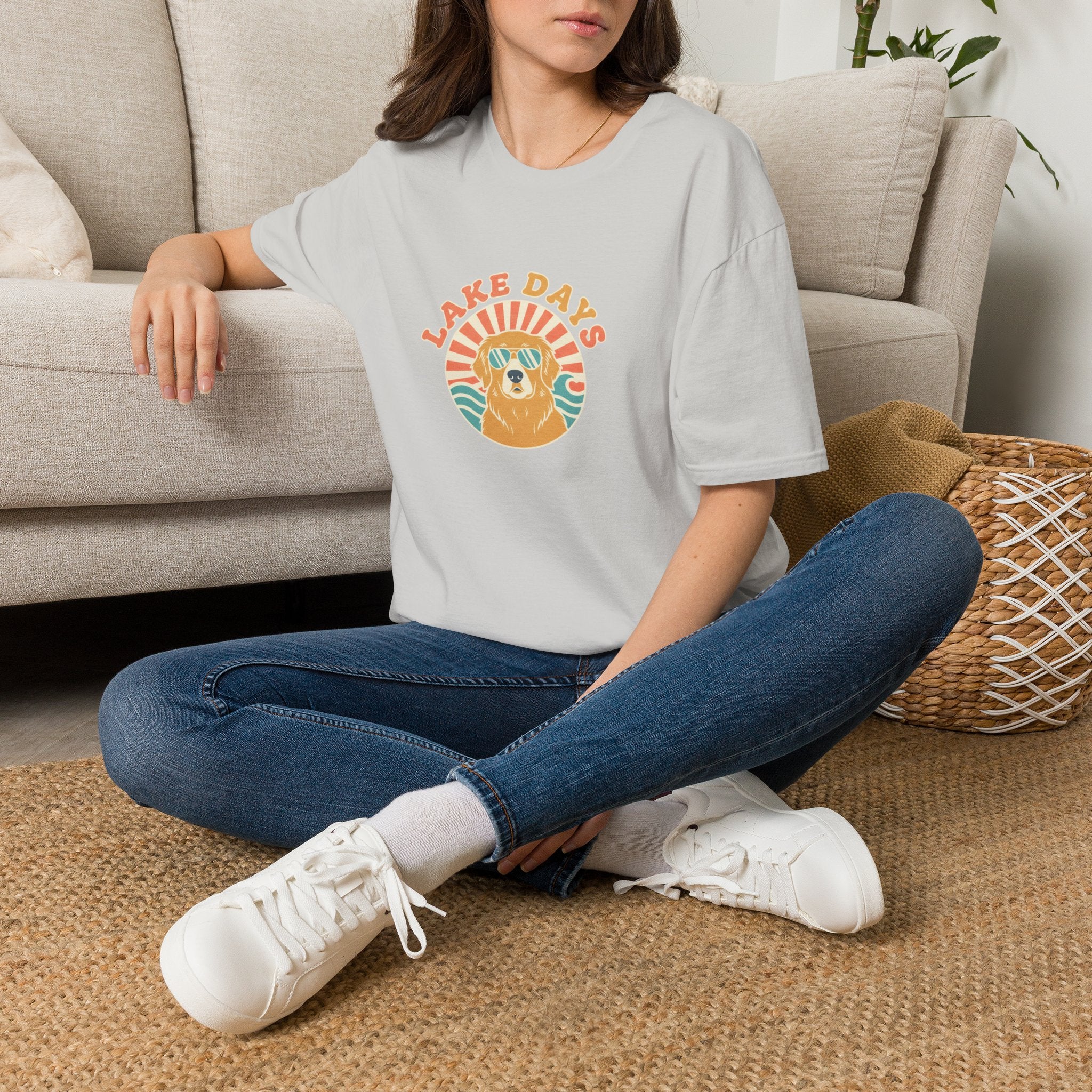 Retro Sunny Lake Days T-Shirt
