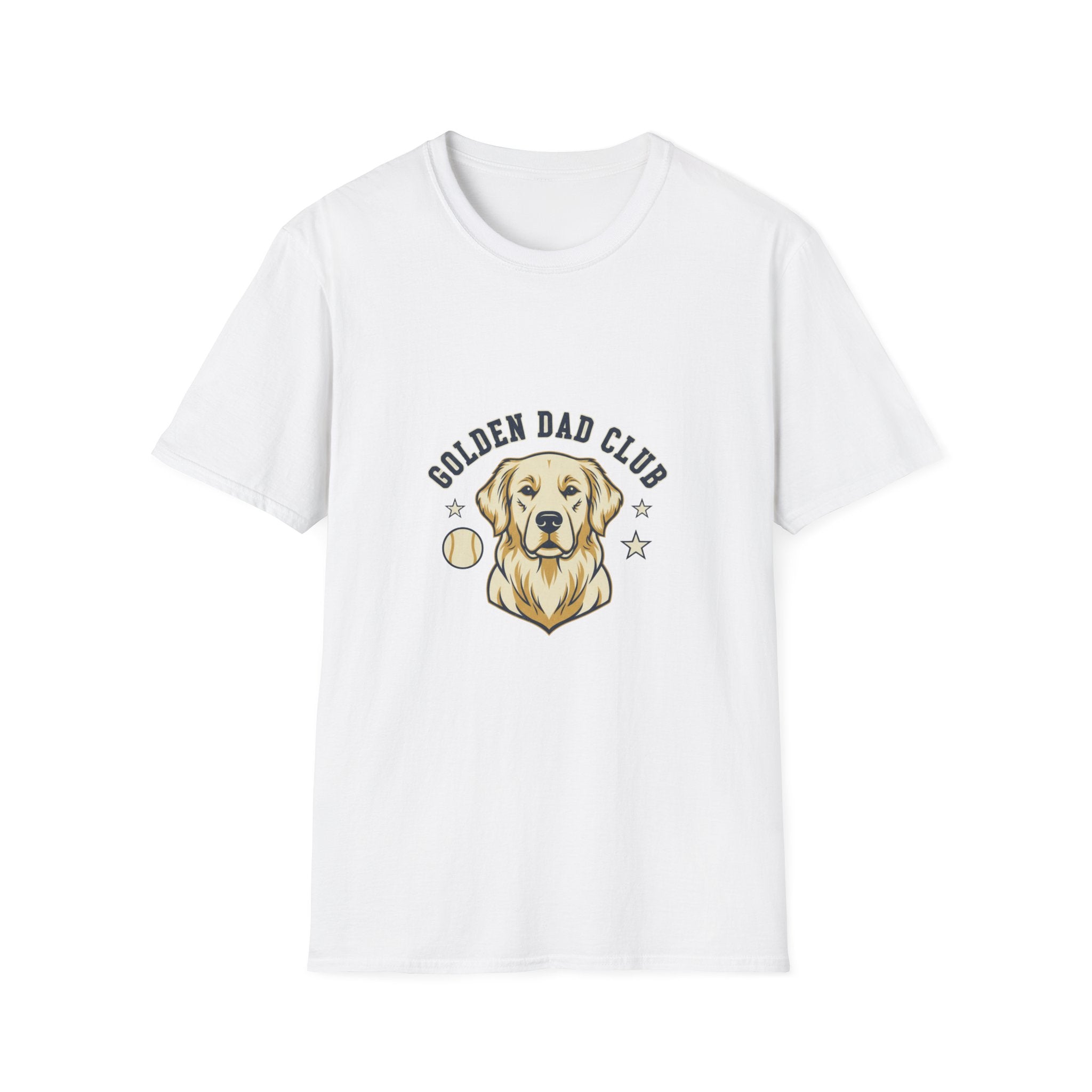 Golden Dog Dad Club T-Shirt