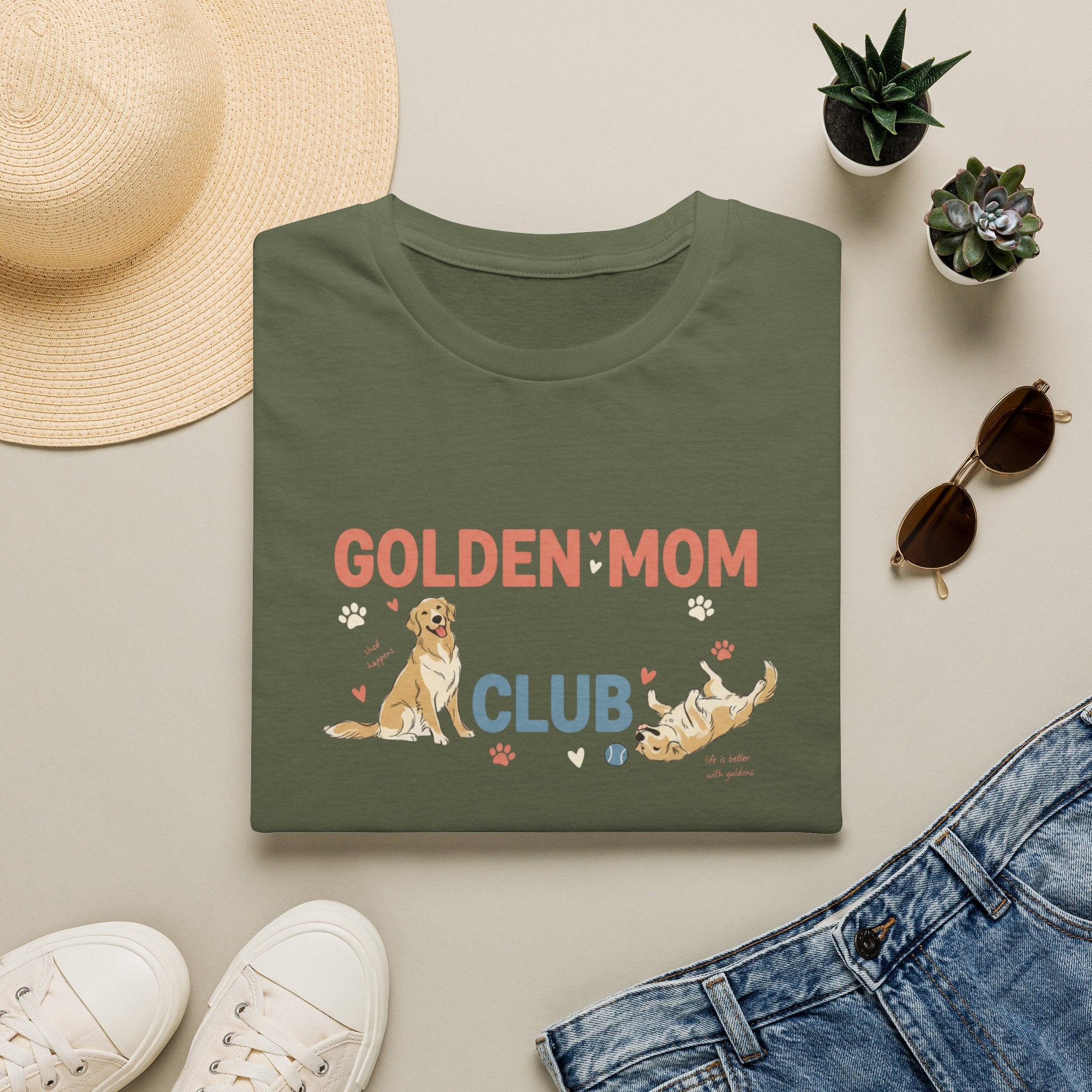 Golden Mom Club T-Shirt