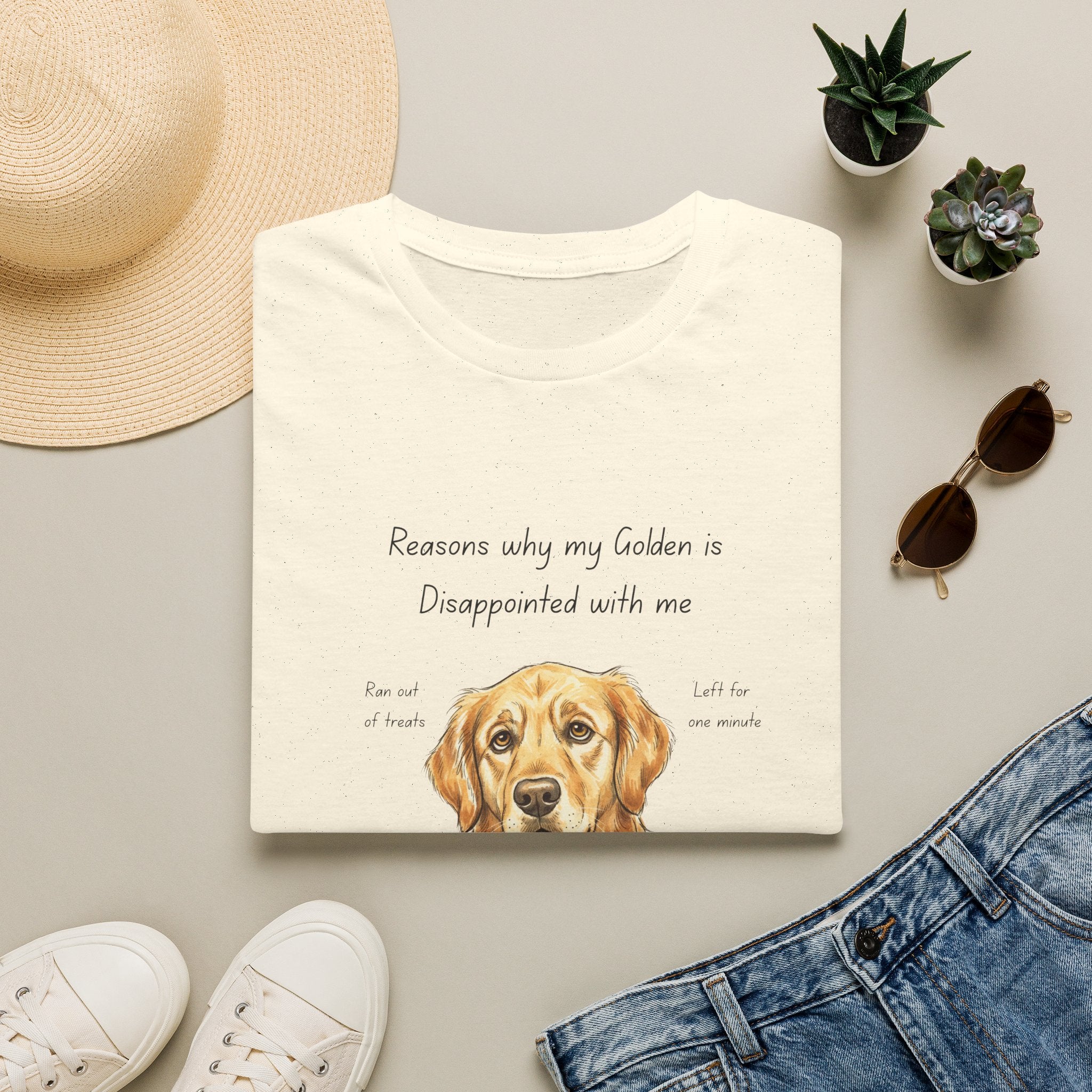 Disappointed Golden T-Shirt