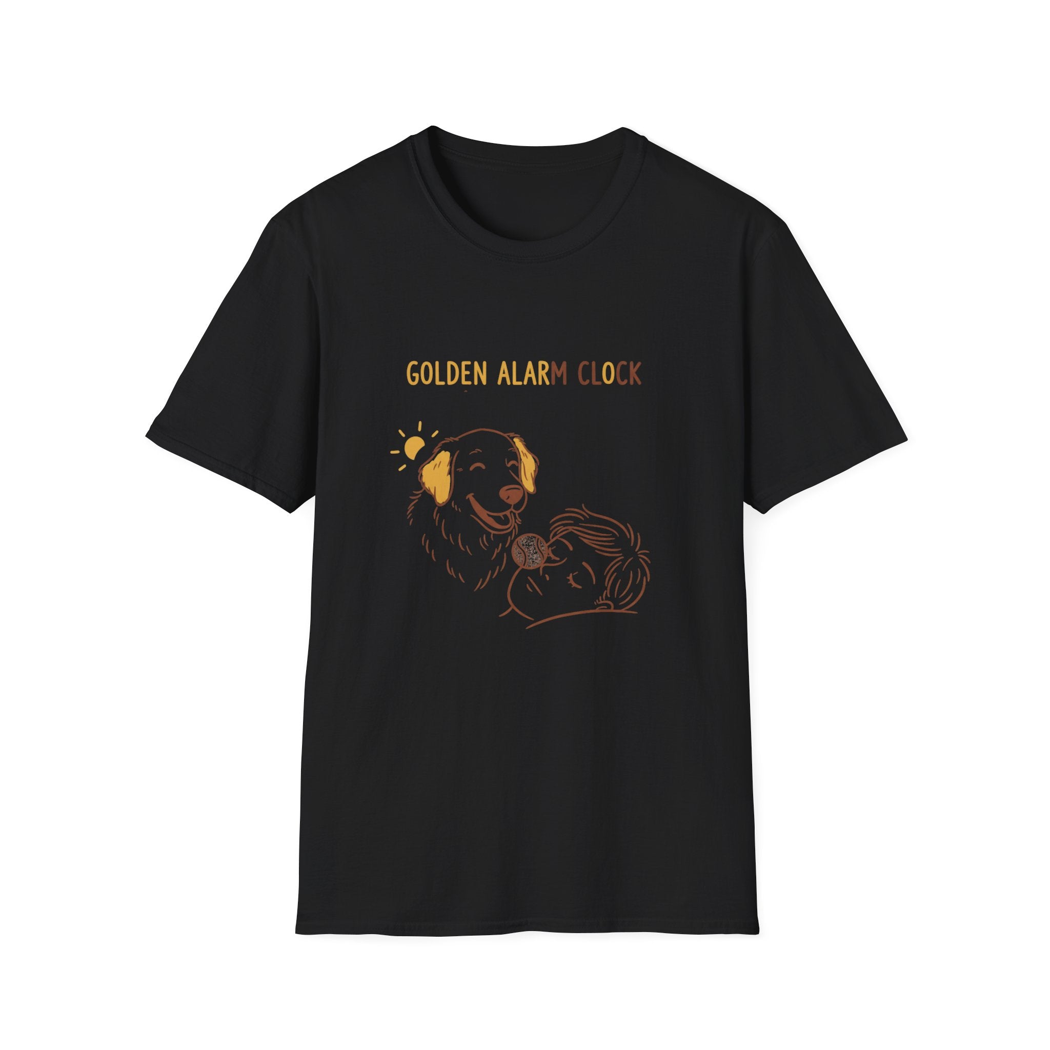 Golden Alarm Clock T-Shirt