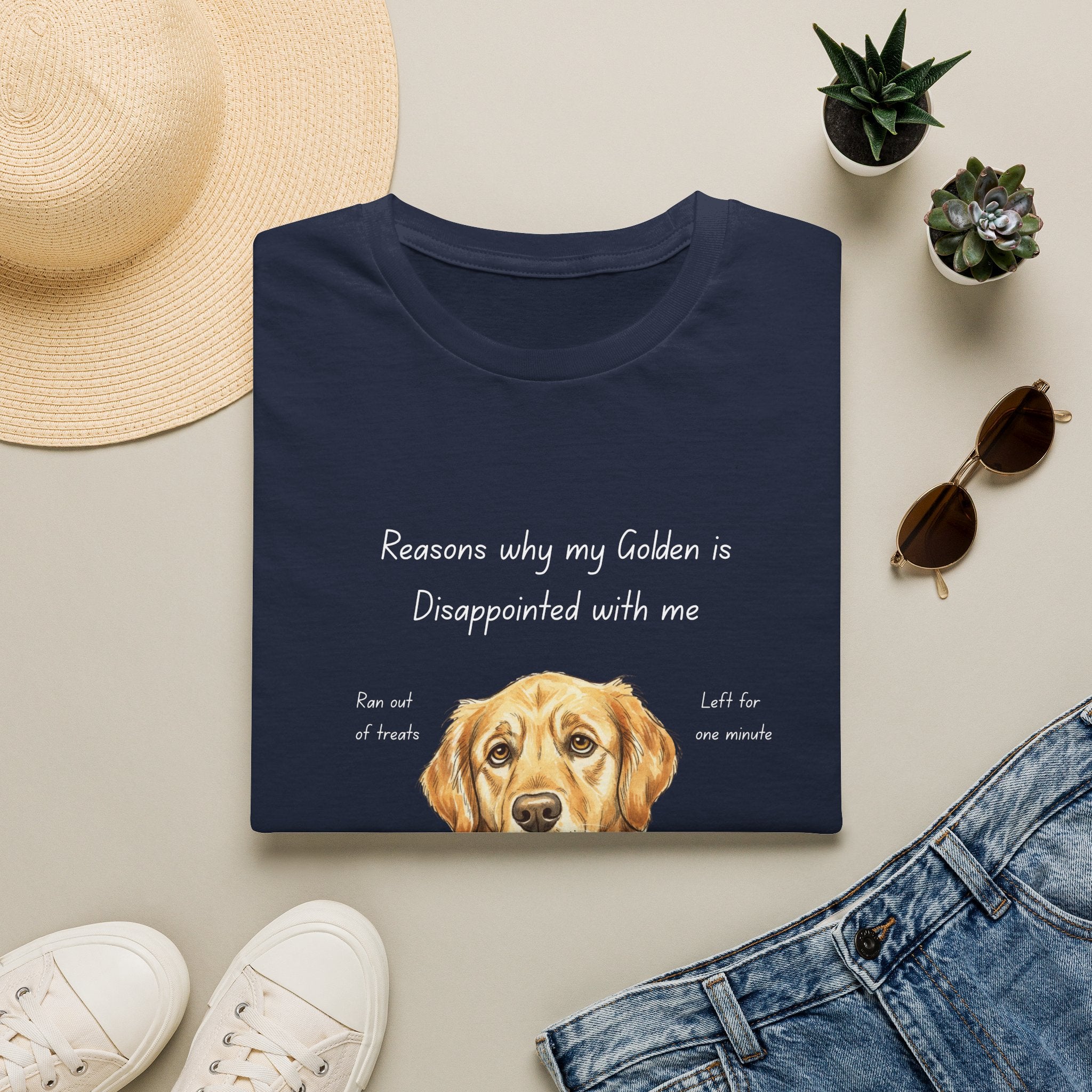 Disappointed Golden T-Shirt