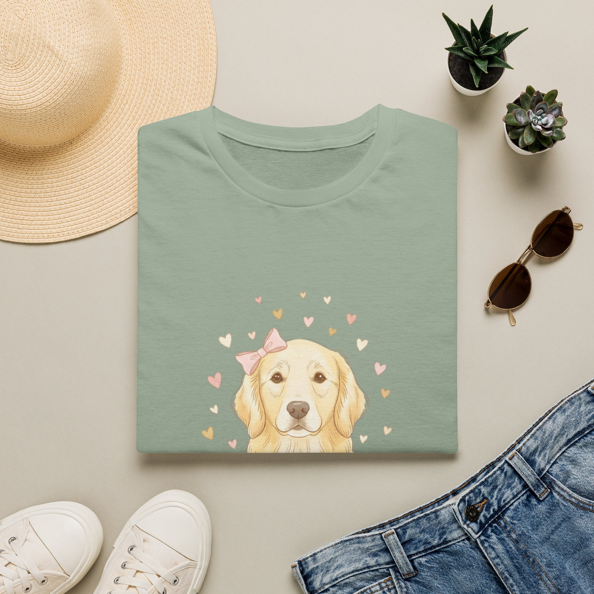 Girly Golden T-Shirt