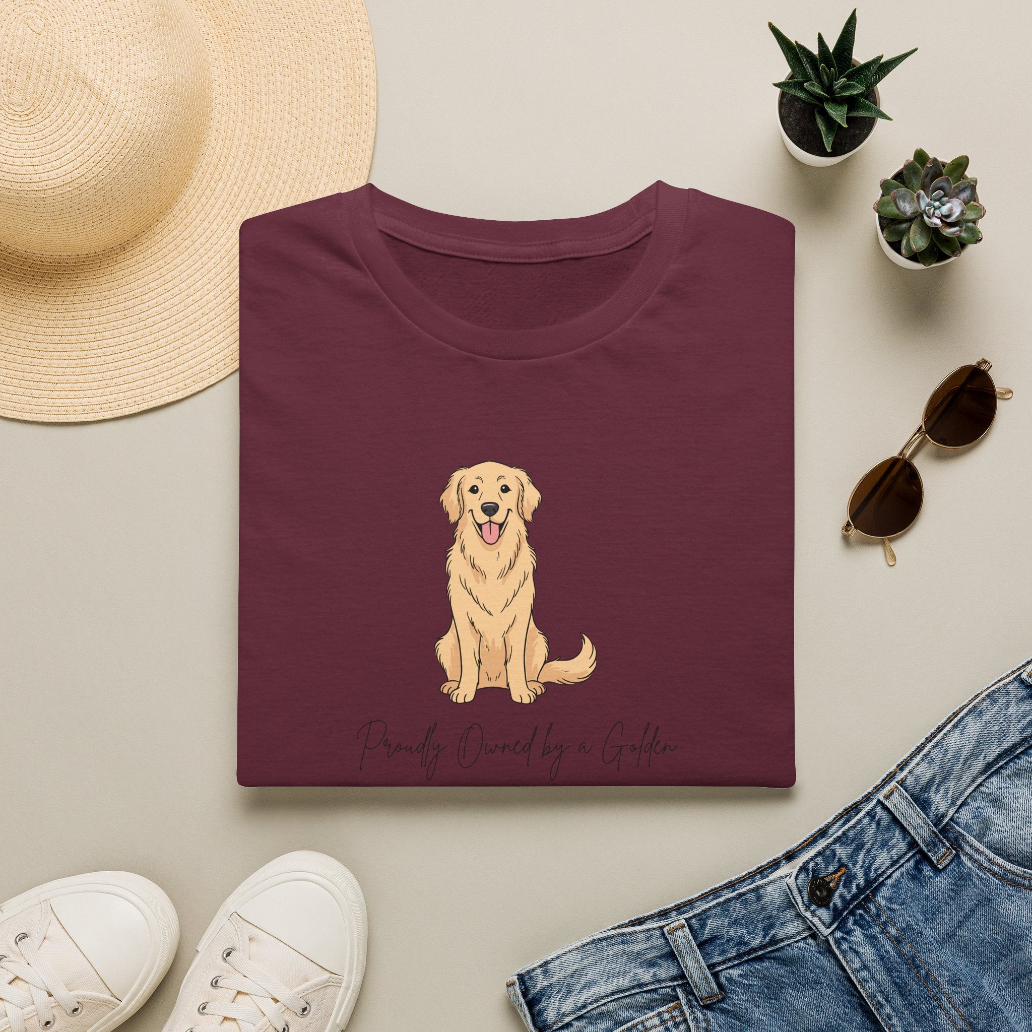 Proudly Owned by a Golden T-Shirt