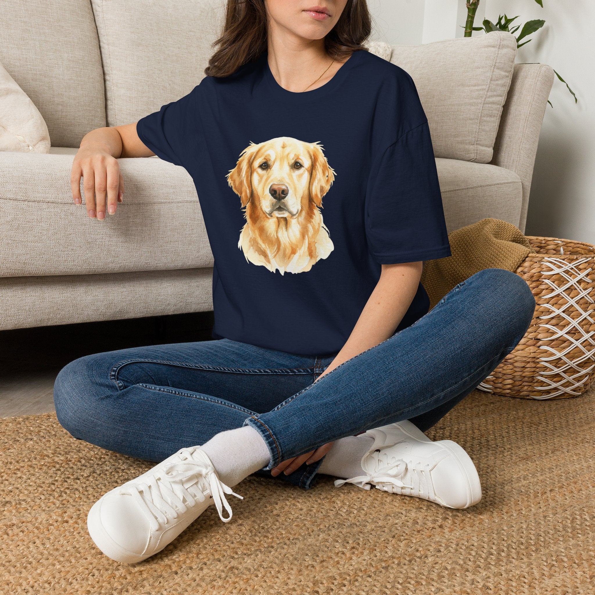 Watercolor Golden T-Shirt