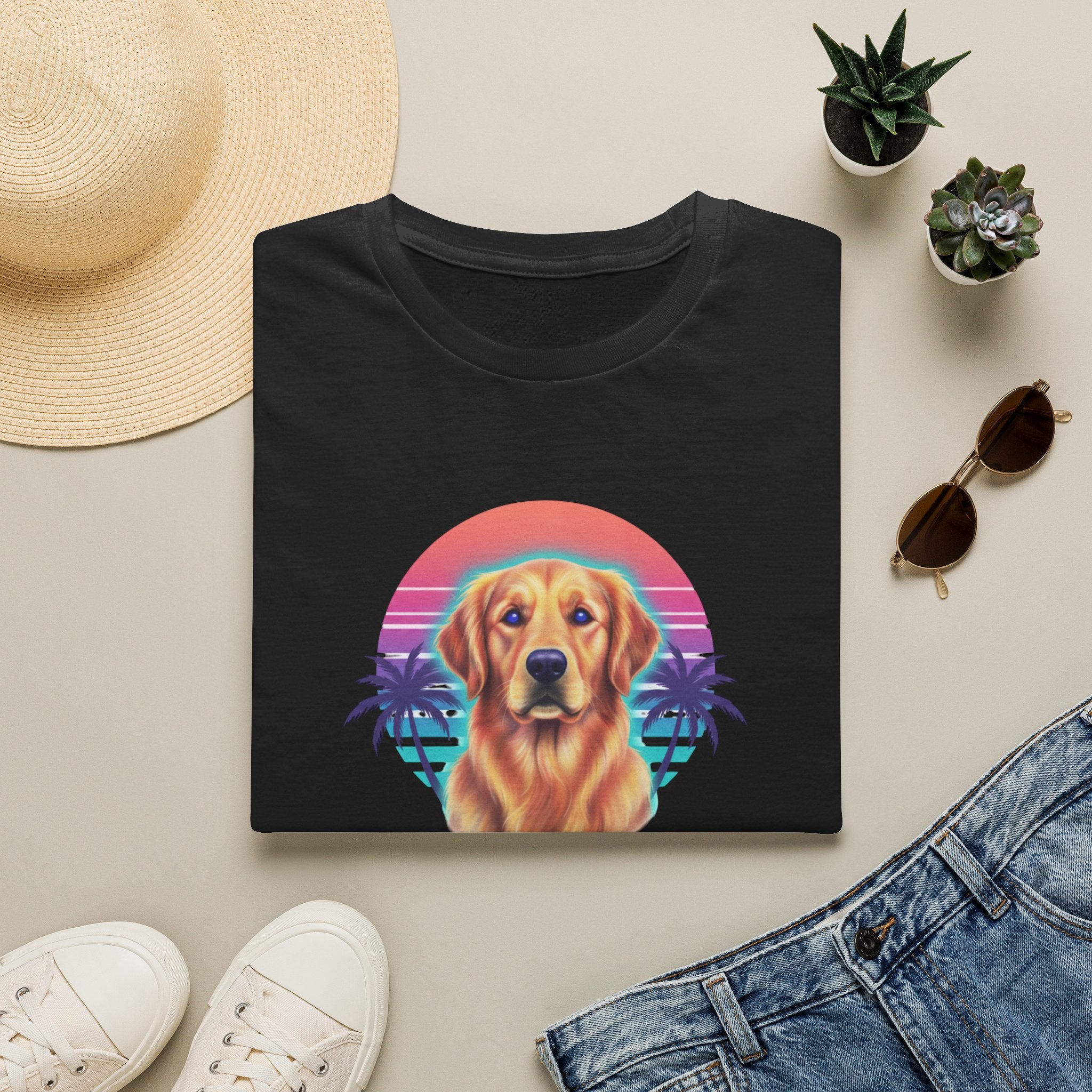 Holographic Golden T-Shirt